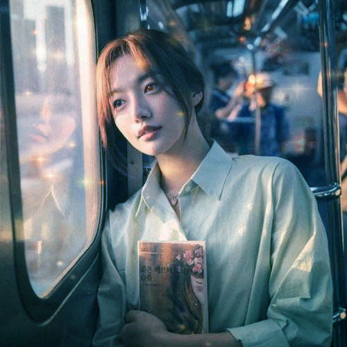 唯美星光女生头像图片