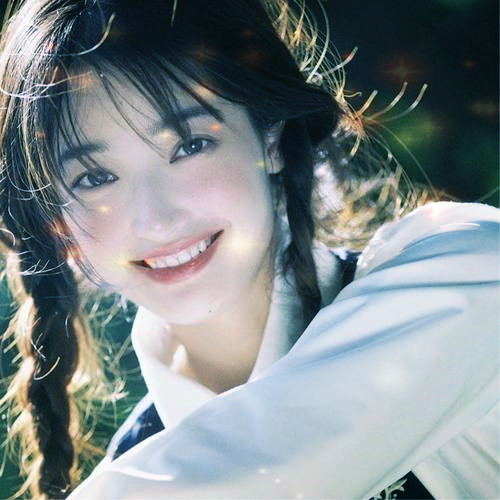 唯美星光女生头像图片