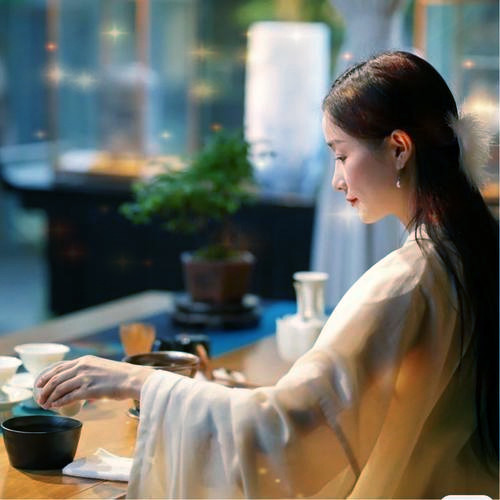 唯美星光女生头像图片