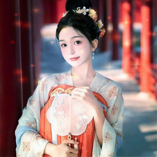 唯美星光女生头像图片