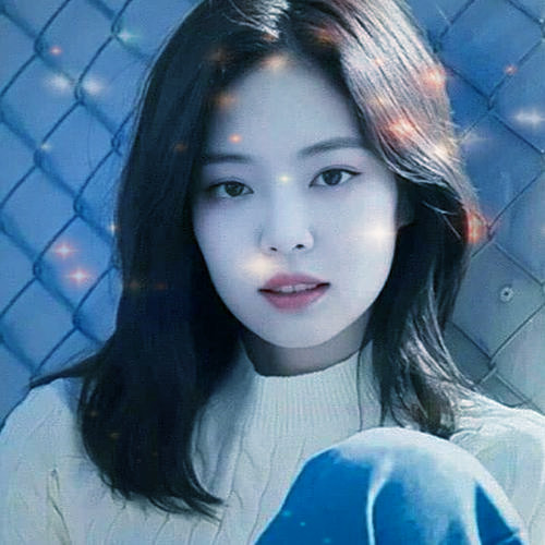 唯美星光女生头像图片
