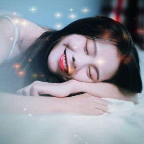 唯美星光女生头像图片