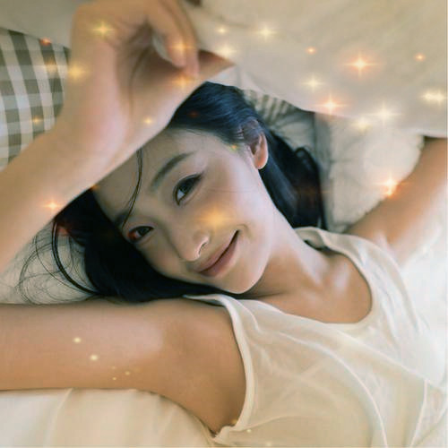 唯美星光女生头像图片