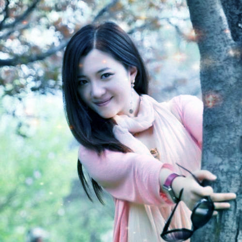 唯美星光女生头像图片