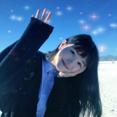 唯美星光女生头像图片
