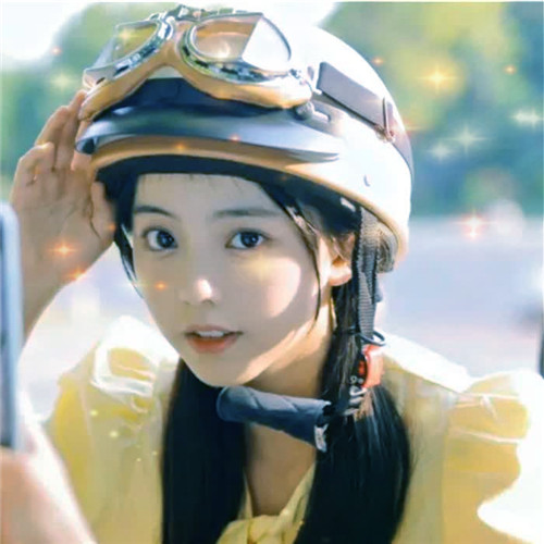 唯美星光女生头像图片