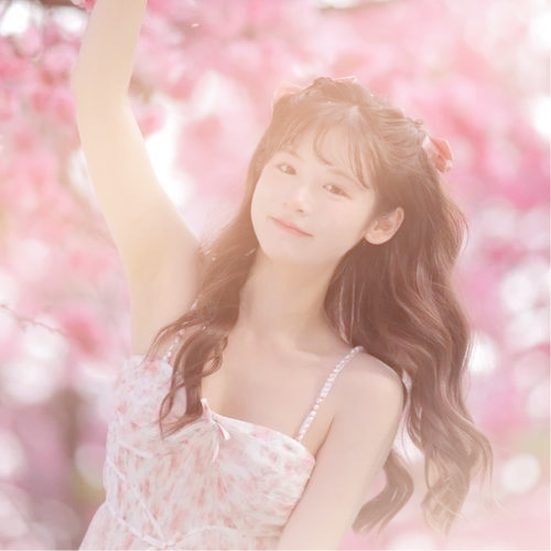渐变色头像女