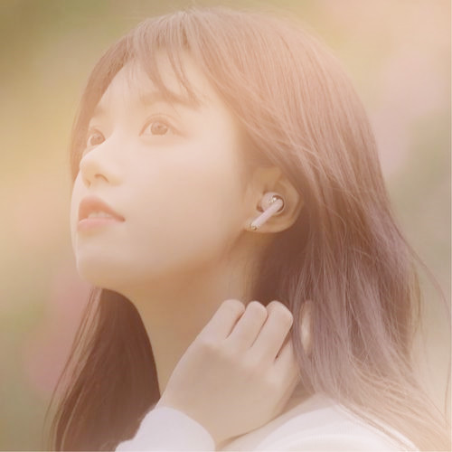 渐变色头像女