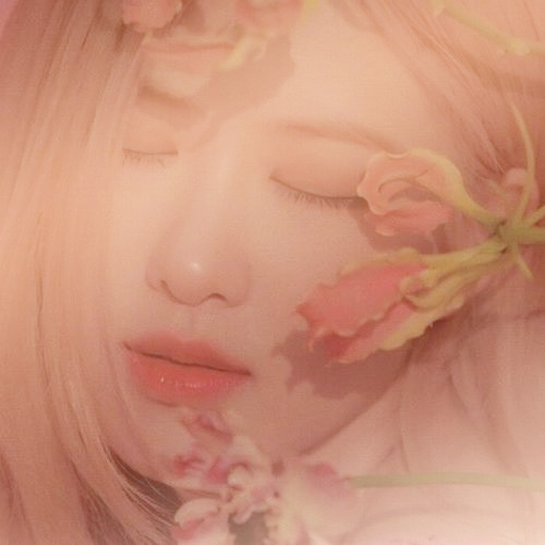 渐变色头像女