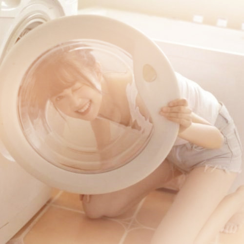 渐变色头像女