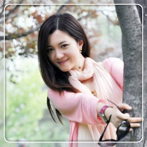 边框女生头像图片