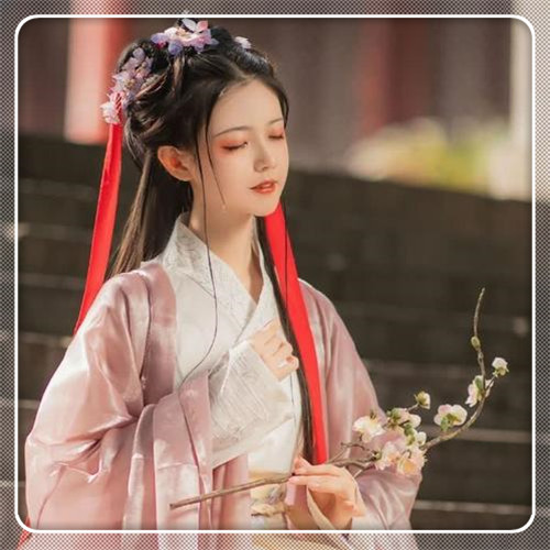 边框女生头像图片