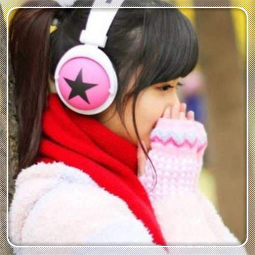 边框女生头像图片