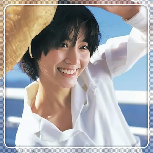 边框女生头像图片
