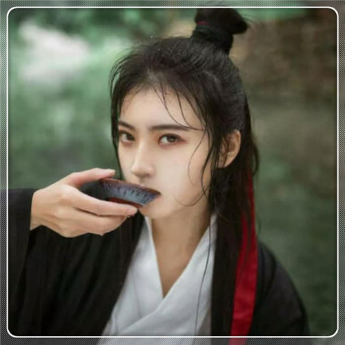 边框女生头像图片