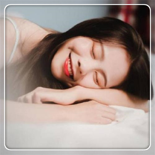 边框女生头像图片