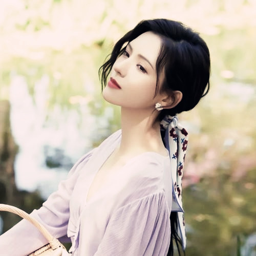 淡雅女生头像图片
