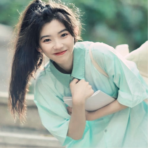 淡雅女生头像图片