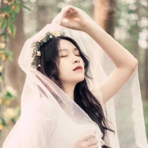 淡雅女生头像图片