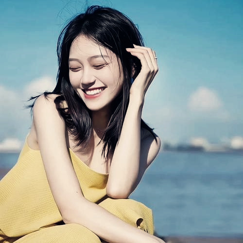 淡雅女生头像图片
