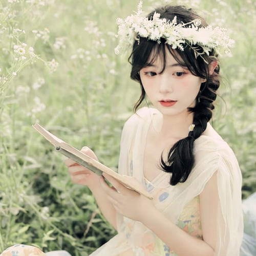 淡雅女生头像图片