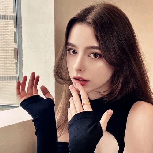 淡雅女生头像图片