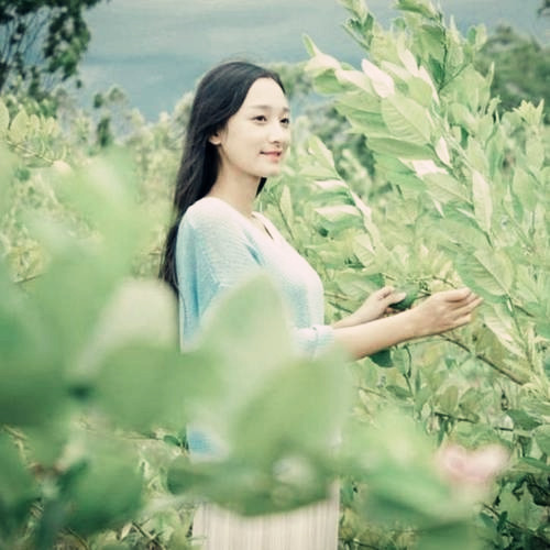 淡雅女生头像图片