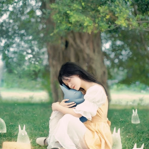 淡雅女生头像图片