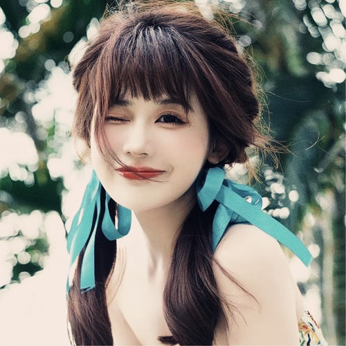 淡雅女生头像图片