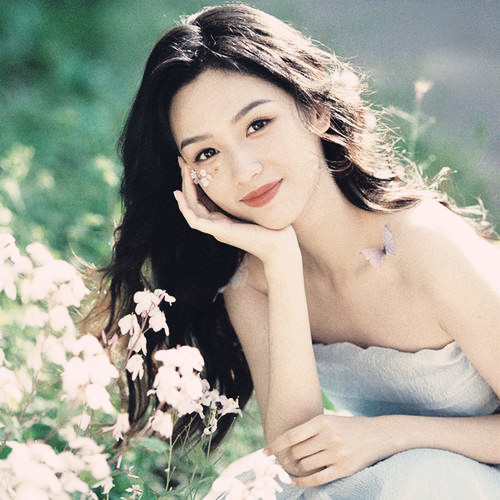 淡雅女生头像图片