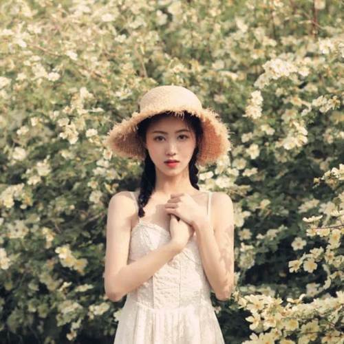 淡雅女生头像图片