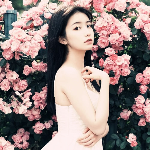 淡雅女生头像图片