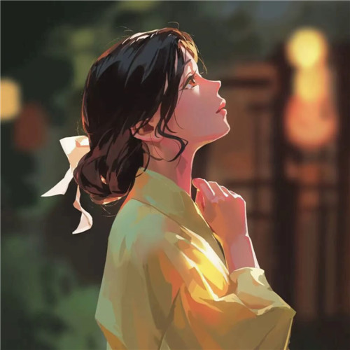 韩版动漫女生头像图片