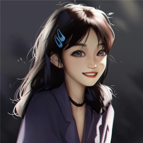 韩版动漫女生头像图片