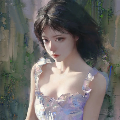韩版动漫女生头像图片