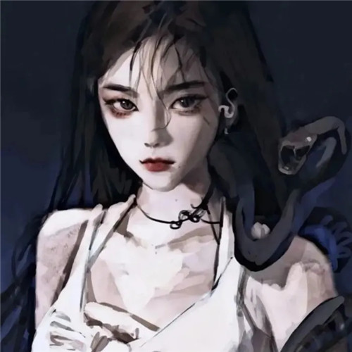 韩版动漫女生头像图片