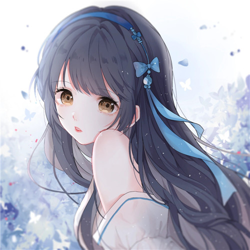 韩版动漫女生头像图片
