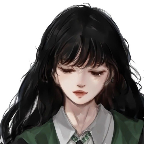 韩版动漫女生头像图片