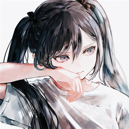 韩版动漫女生头像图片