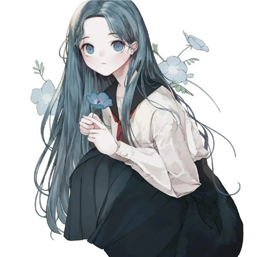 韩版动漫女生头像图片