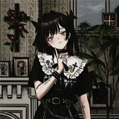 韩版动漫女生头像图片
