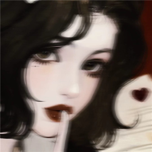 韩版动漫女生头像图片
