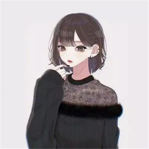 韩版动漫女生头像图片