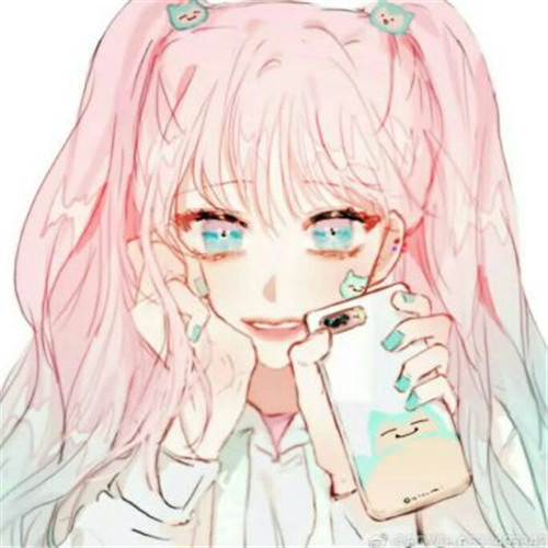 韩版动漫女生头像图片