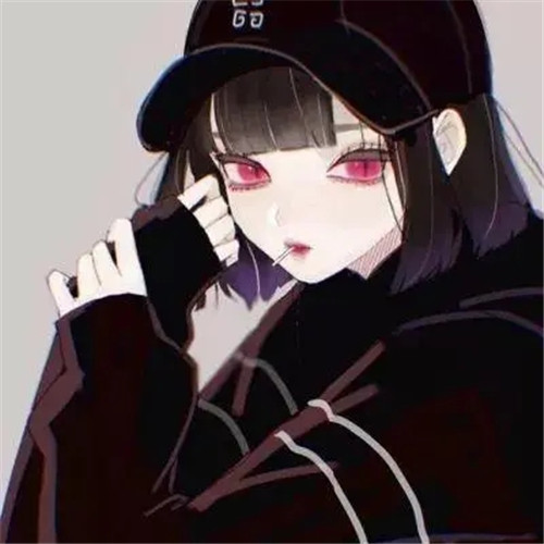 韩版动漫女生头像图片