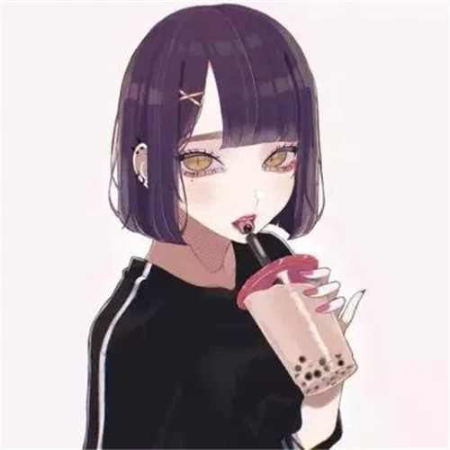 韩版动漫女生头像图片