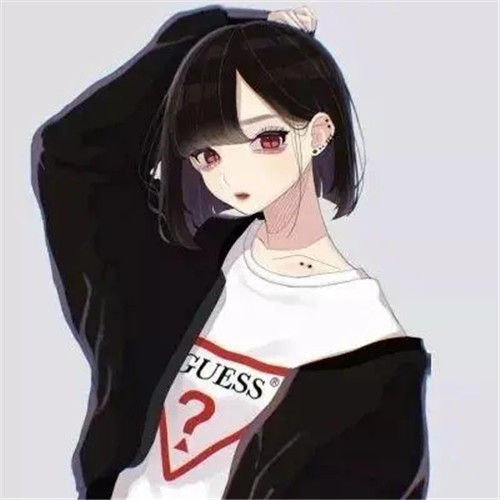 韩版动漫女生头像图片