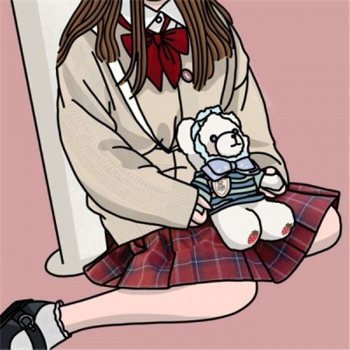 动漫图区部位女生头像