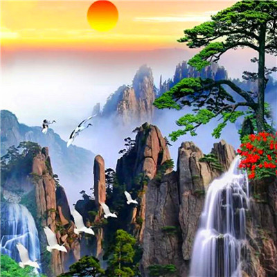 微信头像山水风景图片