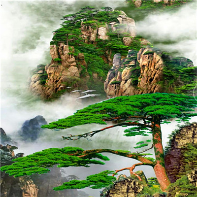 微信头像山水风景图片